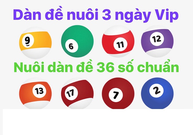 dàn đề 36 số