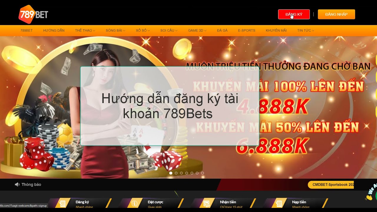 Hoàn thành xác minh đăng ký nhà cái 789BET